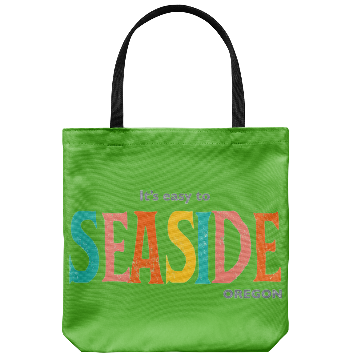 Green Seaside Oregon Tote Bag